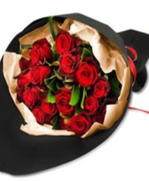 24 Red Roses Bouquet