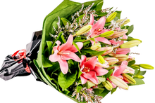 Load image into Gallery viewer, Lilies Bunch Bouquet
